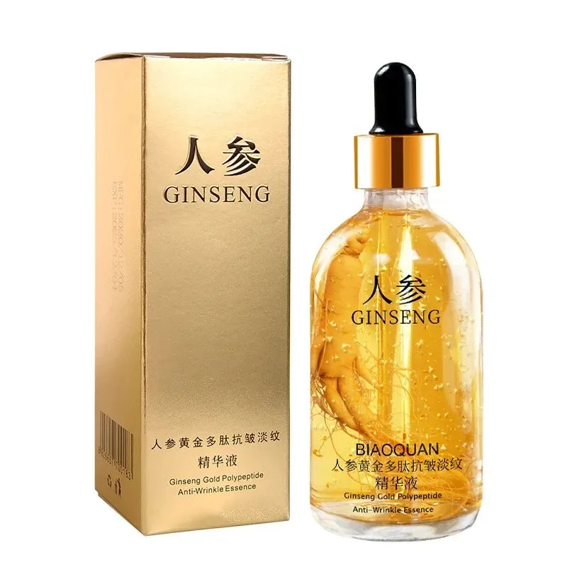 100ml 24k Gold Hyaluronic Acid Nicotinamide Face Serum Anti Aging Facial Lifting Collagen Essence Skin Care Whitening Serum - TUT 