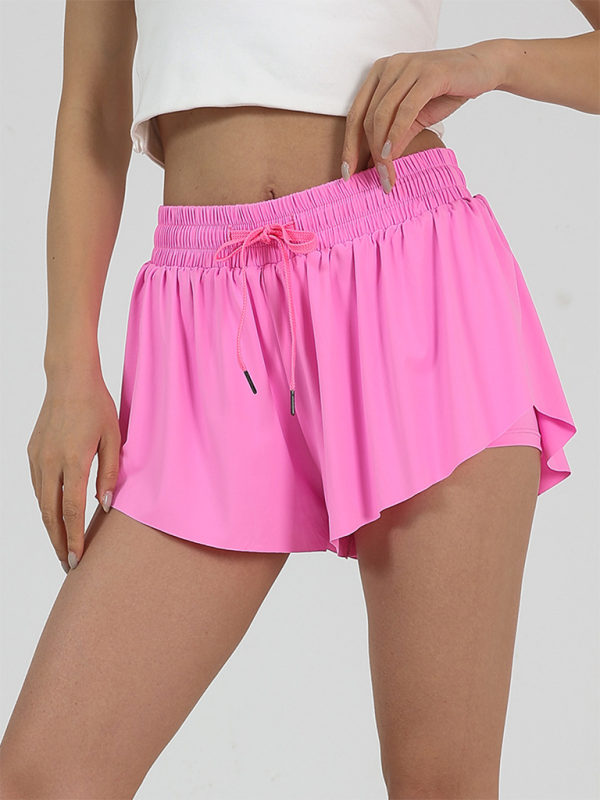 Ladies new style sports high elasticity and comfortable pocket tennis skirt - TUT 