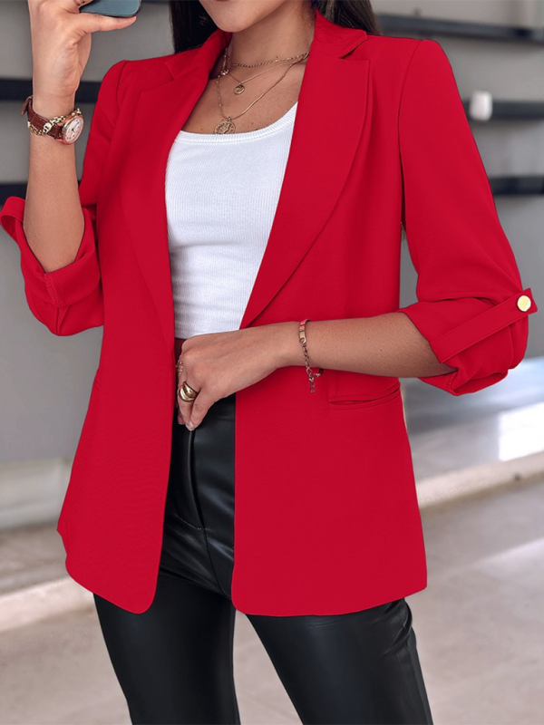 Stylish blazer with sleeves and buttons - TUT 